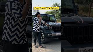 Mahindra Thar ROXX FIRST DELIVERY- Kitni ki mili on road Thar Roxx? #tharroxx #mahindratharroxx