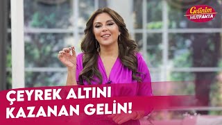 2 Puan Fark Atarak Çeyrek Altını Kazanan Gelin Kim Oldu? - Gelinim Mutfakta 21 Kasım Perşembe