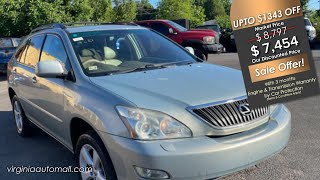 For Sale: 2007 Lexus RX 350 AWD 🚗 3.5L V6, 9/10 Condition, 3-Month Warranty, $7,454 ✨