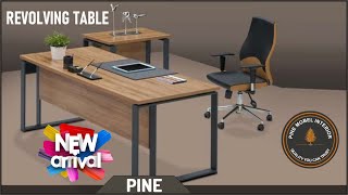 Revolving Executive Table By Pine Mobel Interior