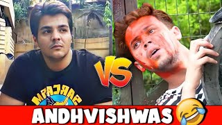 ANDHVISHWAS | ASHISH CHANCHLANI AND R2H | FUNNY COMPARISON.