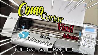 SILHOUETTE CAMEO  - Como Cortar Vinil Adesivo Sem A Base. DICAS E CONFIGURAÇÃO.