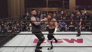 WWE2K24 KEVIN OWENS VS SAMI ZAYNE