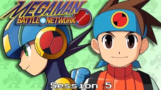 Mega Man Battle Network | BLIND | part 5 | please no more elec, man (No Spoilers, please)