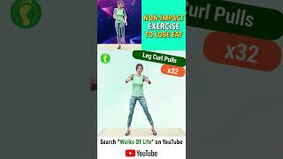 Non impact exercise walking to lose fat @walksoflife5308 #walking #losebellyfat #loseweight