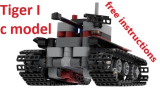 42148 tiger I tank C model