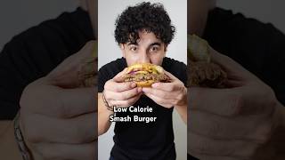 450 Calorie Smash Burger #food #fitness #mukbang #burger #eating #weightloss