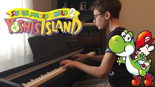 YOSHI'S ISLAND - ATHLETIC THEME ON PIANO🎹