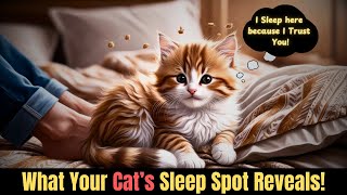 What Your Cat's Sleeping Spot Says About Your Relationship!