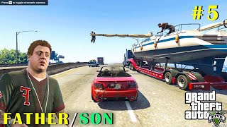 MICHAEL`S SON JIMMY GOT KIDNAPPED | GTA V MISSION # 3- FATHER/SON | FULL GAMEPLAY WITH COMMENTARY🔥