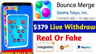 Bounce Merge ad & demo play #2 (iOS Android)