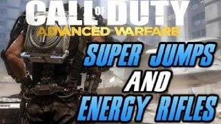 Advanced warfare gameplay- Super jump and Energy Rifle