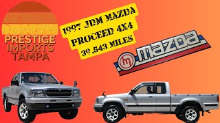 1997 JDM Mazda Proceed 4x4 39,543 Miles!  Let's do a walk around!