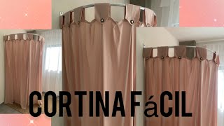 CORTINA PARA VESTIDOR FACIL DE HACER 🧵🪡@melimodaymas #costurasobmedida #ideas #diy