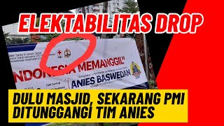 Makin NGAWUR !! Palang Merah Indonesia Ditunggangi  Tim Anies Buat Kampanye