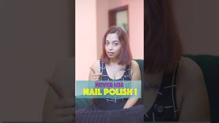 Nail polish can be harmful!!🔴🚫 #shorts #viralvideo #nailpolish #shortsfeed