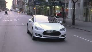 Tesla New York Meets Model S