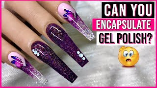 How To Encapsulate Gel Polish in Acrylic Nails | Tutorial | MadamGlam Academy Collection