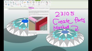 23105 - Use Create Parts Method for Exercise 23095