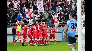 Tifosi biancoscudati a Zanica (Bergamo)