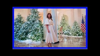 Kitschige weihnachtsfotos von melania trump - dabei hasst sie das weiße haus!