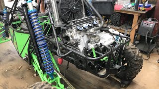 Engine rebuild is finished and back in the frame