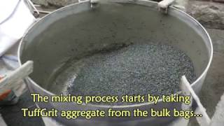 Mixing SteinTec TuffGrit 01