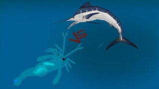 DCBA: Blue Marlin VS Jaekelopterus