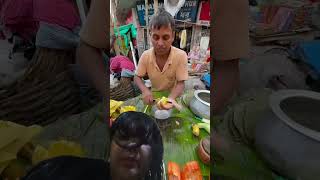 Fruit Salad Seller #streetfood #indianstreetfood #food #fruit #watermelon #shortsfeed #sumita