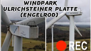 Windpark Ulrichsteiner Platte (Engelrod) DeWind D6 62, E-40, Micon, Bonus, WindWorld | Dji mini 2