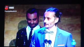 TONI APARISI Premio MAX Mejor Bailarín Principal