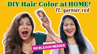 I tried coloring my mom’s hair red at HOME! Here’s what happened (Ft. Garnier)