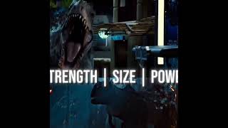 Ending this debate Giga VS Indom #edit #viral #jurassicworld #shorts #indominusrex #whoisstrongest