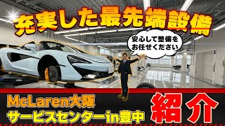 【 マクラーレン 】国内でトップレベルに充実した最先端設備 [ maclaren サービスセンター 整備 ]