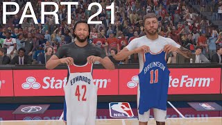 NBA 2K25 My Career Gameplay Walkthrough Part 21 - Brunson Jersey Swap!