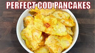 How To Make Perfect Cod Pancakes | 부서지지 않고 쫀득한 대구전✨