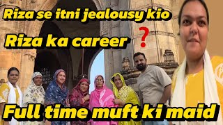 Saba aur uski family ko riza se itni jealousy kio❓|| Riza  ka career ❓ #sabaibrahimnewvlog