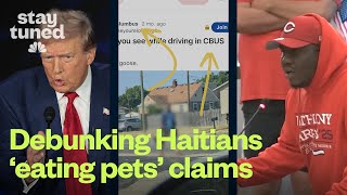 Where did false claims that Haitians are ‘eating pets’ in Ohio come from? | Vertical Investigations