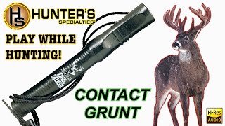 Vintage True Talker Sound Only: Contact Grunt (Play While Hunting) Call in Big Bucks