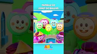 Famille de Doigts de Ballon 🎈#shorts #fingerfamily #kidssongs