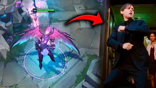 Primordian Aatrox Legendary NEW Dance - Spider Man Reference - League of Legends