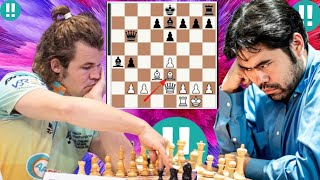 Masterclass chess game 20 Magnus Carlsen vs Hikaru Nakamura