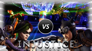 Injustice: Gods Among Us | Harley Quinn vs. Catwoman (Very Hard) | Single Fights (PC)