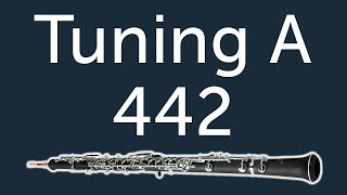 Oboe Tuning Note -- A 442 (10 Minutes)