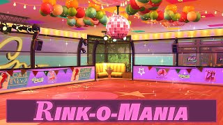 80's ROLLER DISCO 🛼 || The Sims 4: Party Essentials Kit || Stop Motion (No CC)