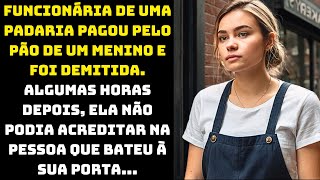 FUNCIONÁRIA DE UMA PADARIA PAGOU PELO PÃO DE UM MENINO E FOI DEMITIDA. ALGUMAS HORAS DEPOIS,…