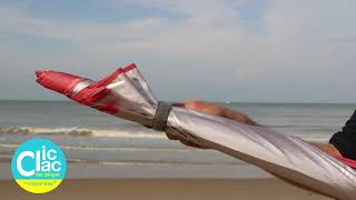 Parasol clic clac plage