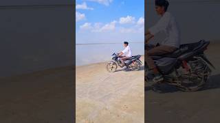 ran of Redana bike riding injoy karte hua gajb view #youtube #viral #video #art #bike #shorts #top