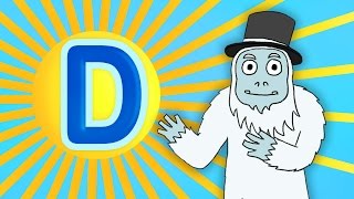 The Letter D Song | The Alphabetti Yeti | Learn Your ABC's