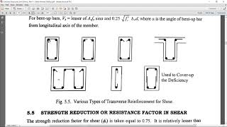 Lecture 1 Shear Design of Beams [Reinforced Concrete Beams]| Part 2